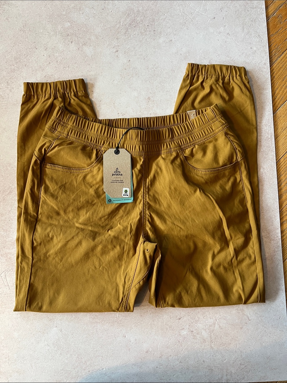 PrANa Halle E-Waist Joggers II. Antique Bronze